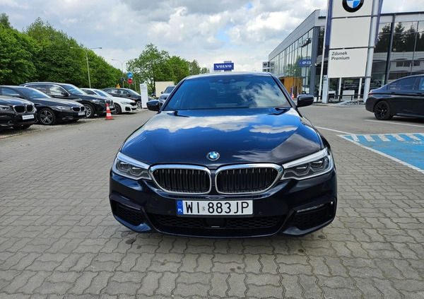 BMW Seria 5 cena 122998 przebieg: 228000, rok produkcji 2018 z Olsztyn małe 106